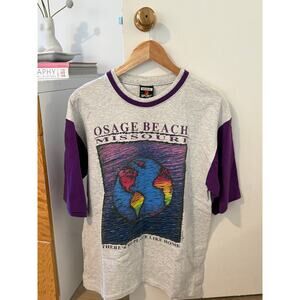 Vintage Osage Beach Missouri Graphic T-Shirt 90s ✨